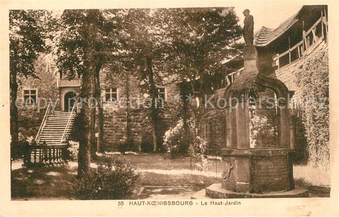 Haut-Koenigsbourg Hohkoenigsburg Haut Jardin Puits