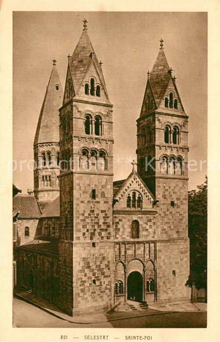 Selestat Bas Rhin Elsass Eglise Sainte Foi