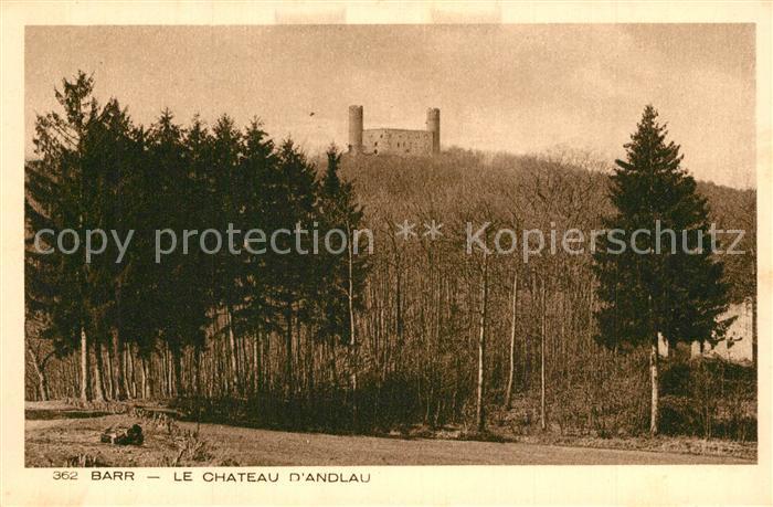 Barr Bas-Rhin Chateau d_Andlau Collection L'Alsace