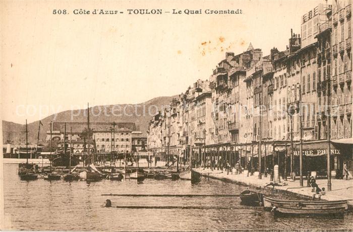Toulon Var Quai Cronstadt