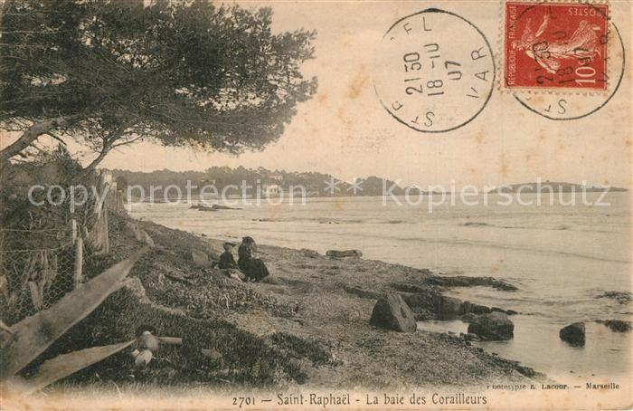 Saint-Raphael Var Baie des Corailleurs Côte d Azur