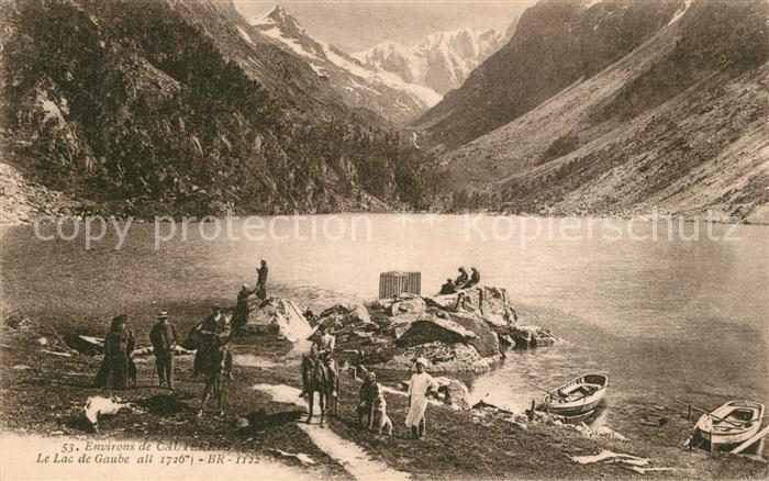 Cauterets Lac de Gaube Alpes