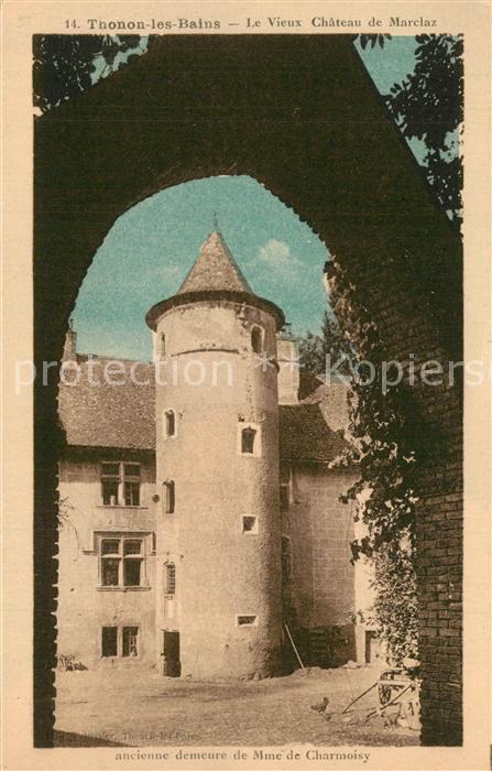Thonon-les-Bains Vieux Chateau de Marclaz