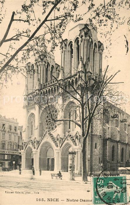 Nice Alpes Maritimes Eglise Notre Dame