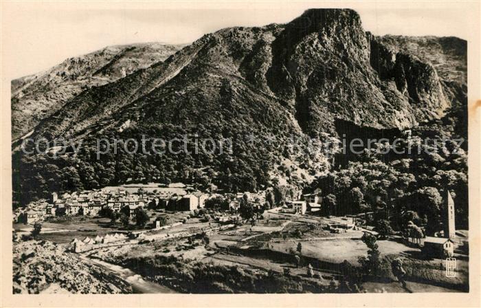 Isola sur Tinée Vue Generale Alpes