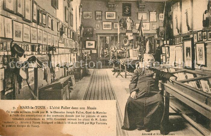 Mars-la-Tour Abbé Faller dans son Musee