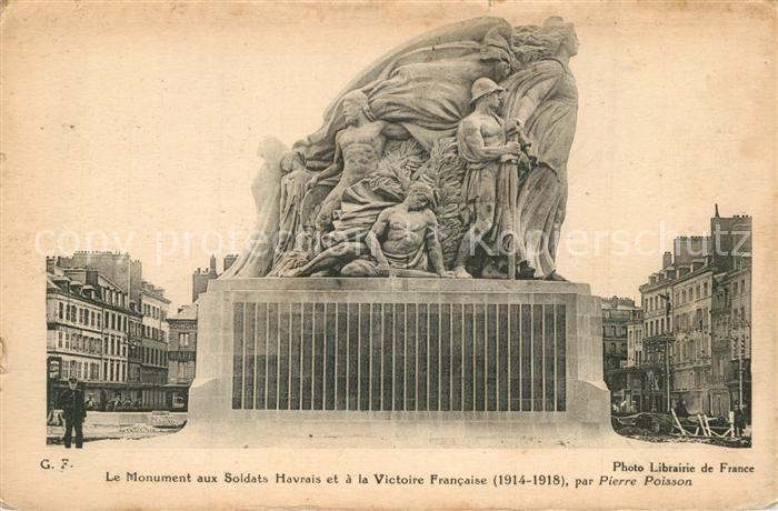 Le Havre Monument aux Soldats Havrais et a la Victoire Francaise