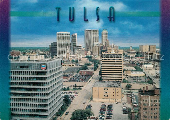 Tulsa Stadtpanorama Hochhaeuser