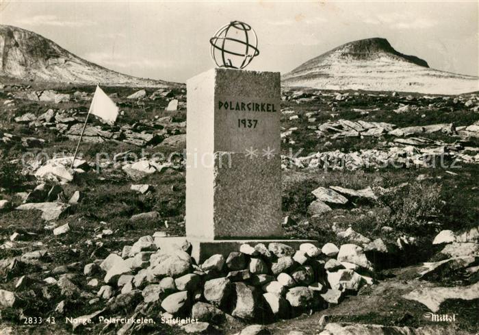 Norwegen Norge Polarcirkelen Saltfjellet Nationalpark Polarkreis