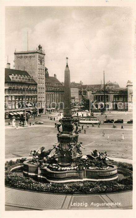 LEIPZIG Sachsen Augustusplatz