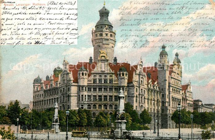 LEIPZIG Sachsen Rathaus