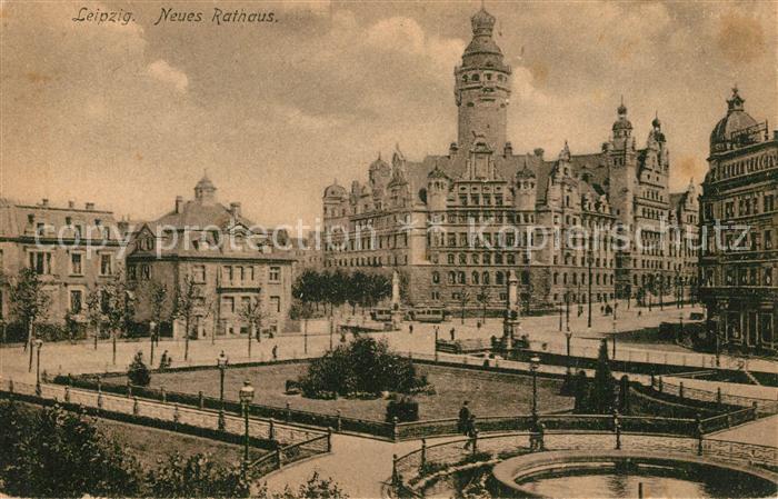 LEIPZIG Sachsen Rathaus
