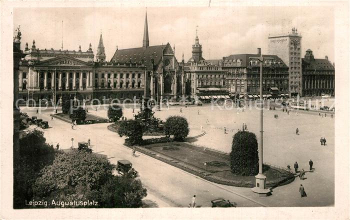 LEIPZIG Sachsen Augustusplatz