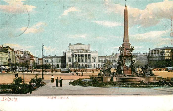 LEIPZIG Sachsen Augustusplatz