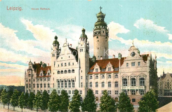 LEIPZIG Sachsen Rathaus