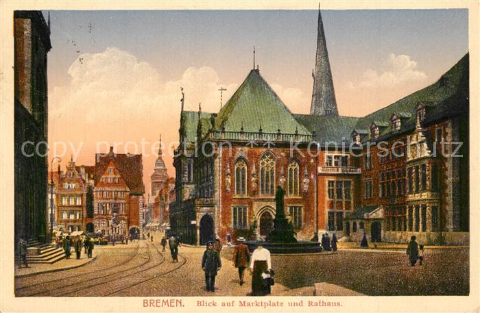 Bremen Marktplatz Rathaus