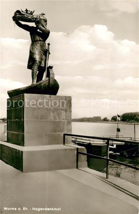 Worms Rhein Hagendenkmal