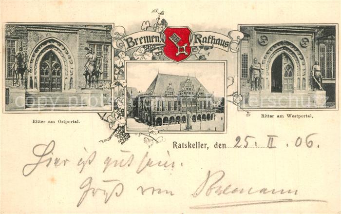 Bremen Rathaus Ratskeller