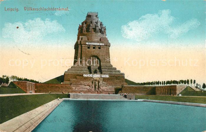 LEIPZIG Sachsen V?lkerschlachtdenkmal