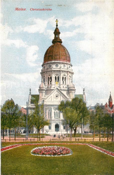 Mainz Rhein Christuskirche