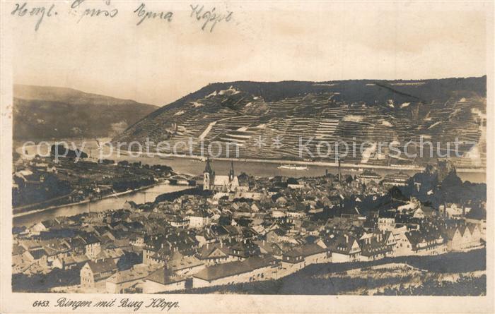 Bingen Rhein Burg Klopp