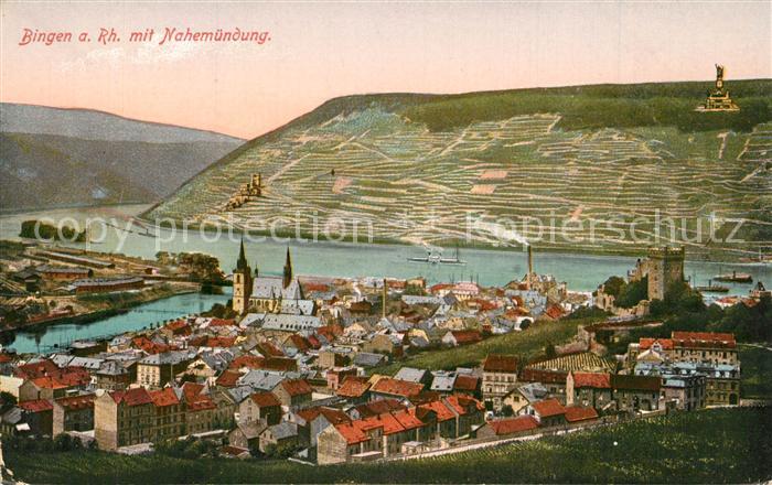 Bingen Rhein mit Nahem?ndung