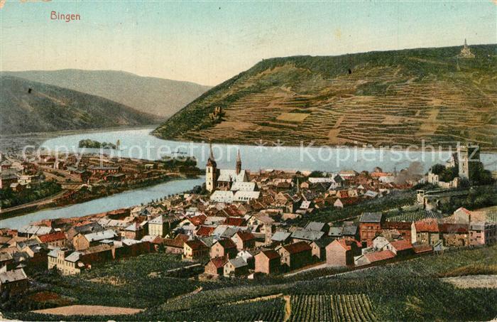 Bingen Rhein mit Nahem?ndung