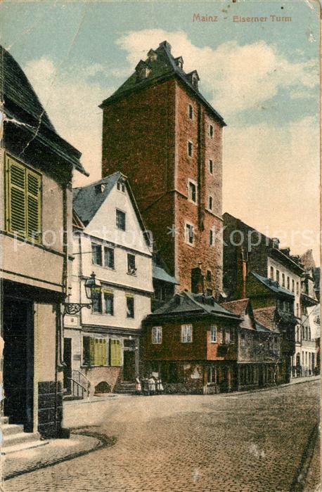 Mainz Rhein Eiserner Turm