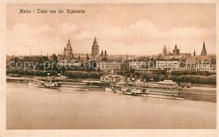Mainz Rhein Rheinpartie