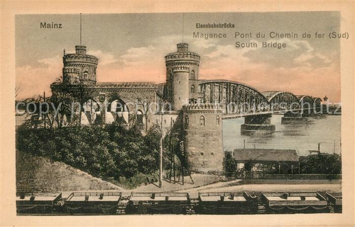 Mainz Rhein Eisenbahnbr?cke