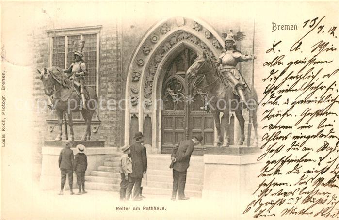 Bremen Reiter am Rathaus