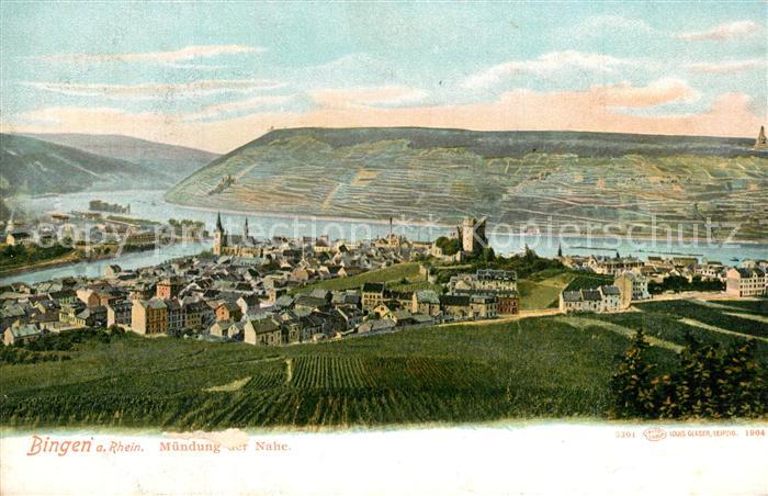 Bingen Rhein M?ndung der Nahe