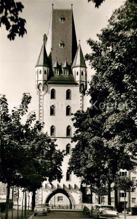 Mainz Rhein Holzturm Universit?tsstadt