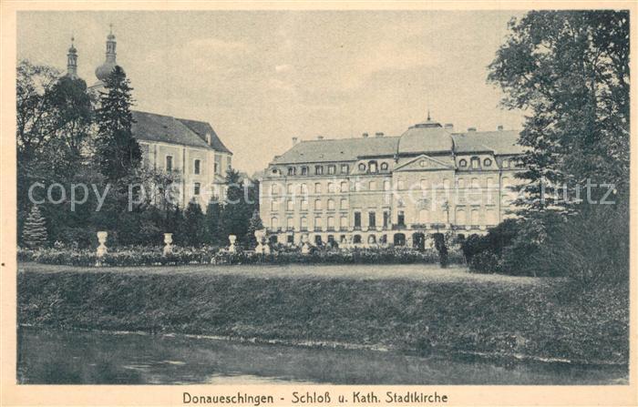 Donaueschingen Schlo? und Stadtkirche