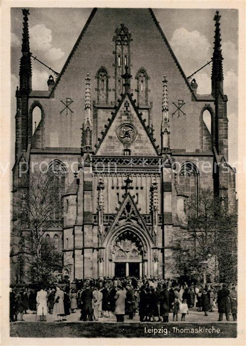 LEIPZIG Sachsen Thomaskirche