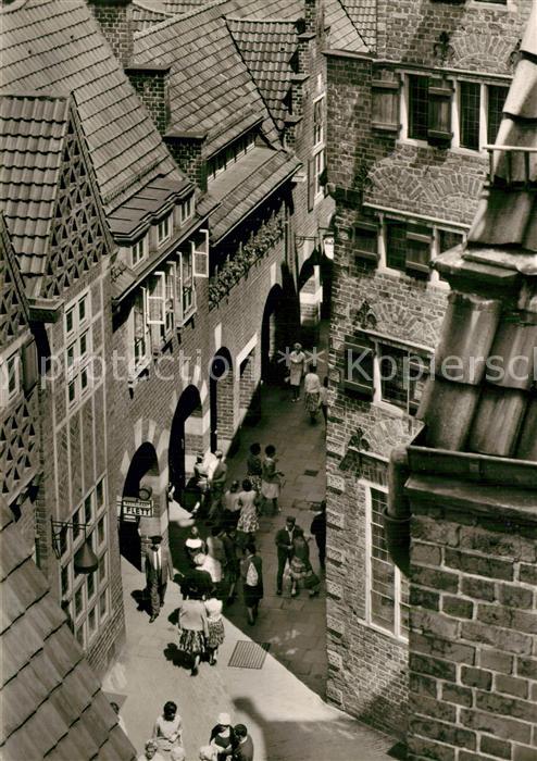 Bremen B?ttcherstrasse St. Petrus-Platz