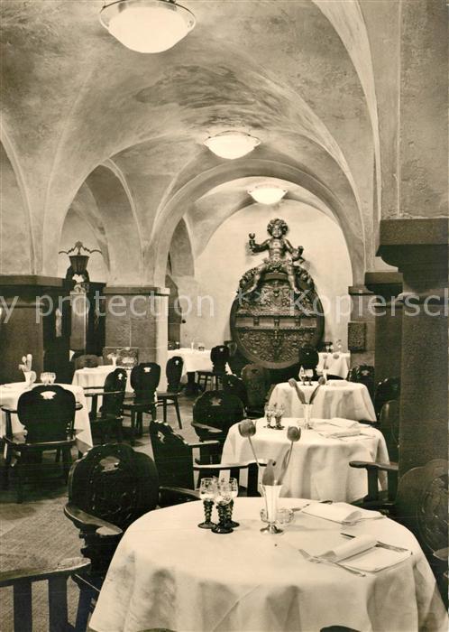 Bremen Ratskeller Bacchuskeller Bacchusfass