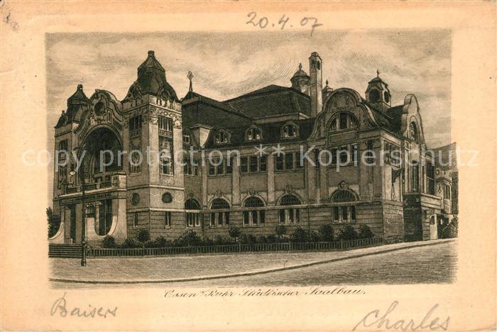 Essen Ruhr St?dtischer Saalbau