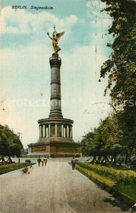 Berlin Siegessaeule Goldelse
