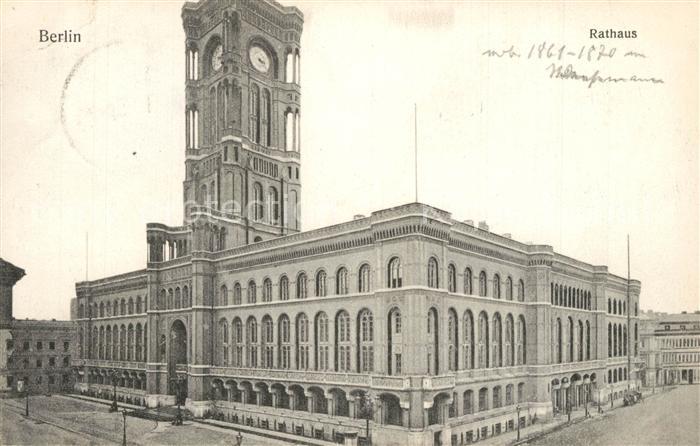 Berlin Rotes Rathaus