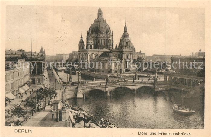 Berlin Dom Friedrichsbruecke Museuminsel