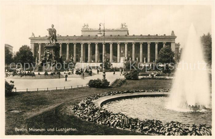 Berlin Altes Museum Lustgarten