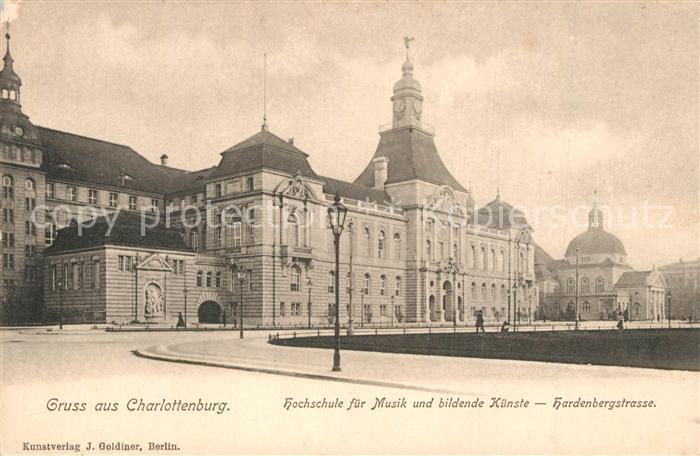 Charlottenburg Hochschule fuer Musik und bildende Kuenste Hardenbergstrasse