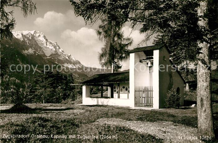 Grainau Kirche Zugspitze