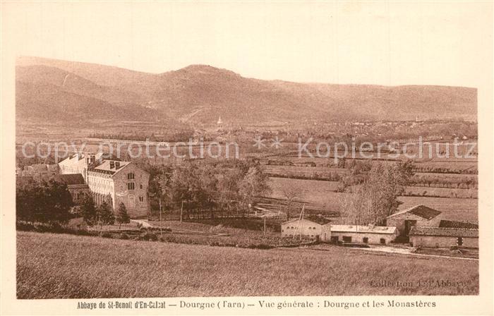 Dourgne Abbaye de Saint Benolt Panorama