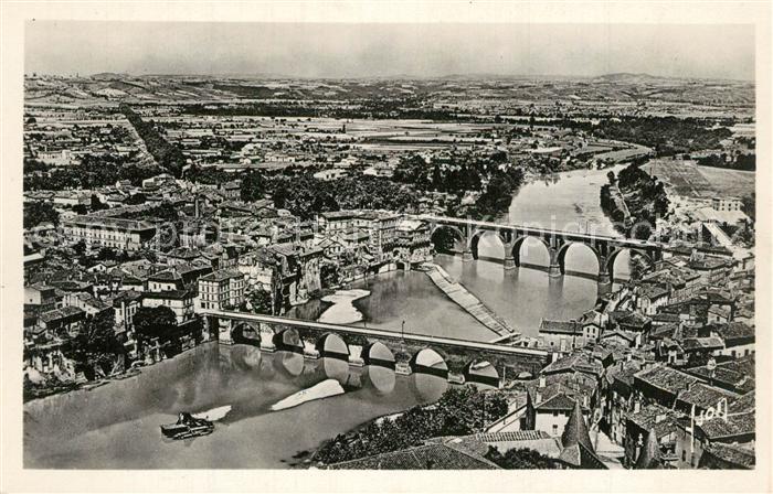 Albi Tarn Panorama Pont vieux pont neuf