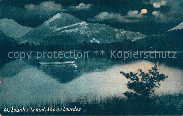 Lourdes Hautes Pyrenees Lac Mondschein