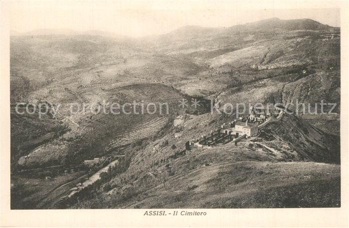 Assisi Umbria Il Cimitero