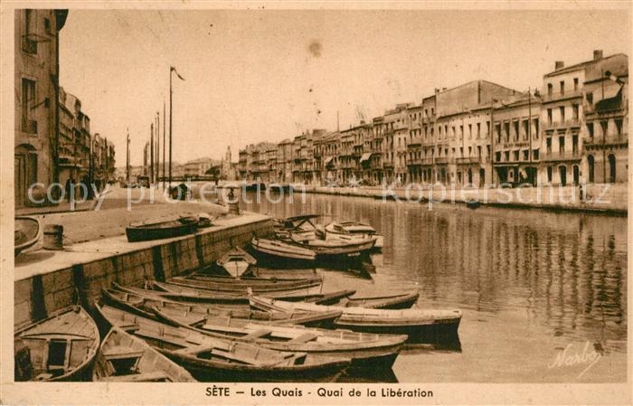 Sete Cette Quais Quai de la Liberation
