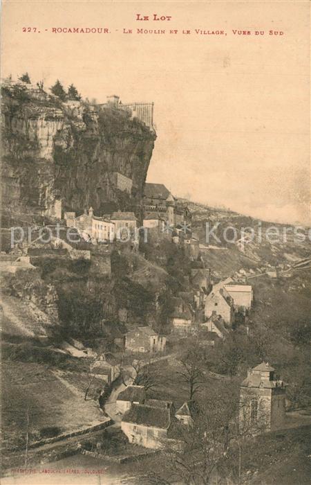 Rocamadour Moulin Village